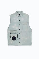 Orbit-Green Vest with Circular Space Patch view 4