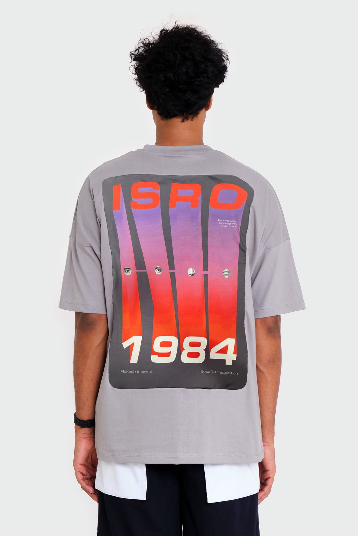 ISRO 1984 T-shirt Grey - image 2