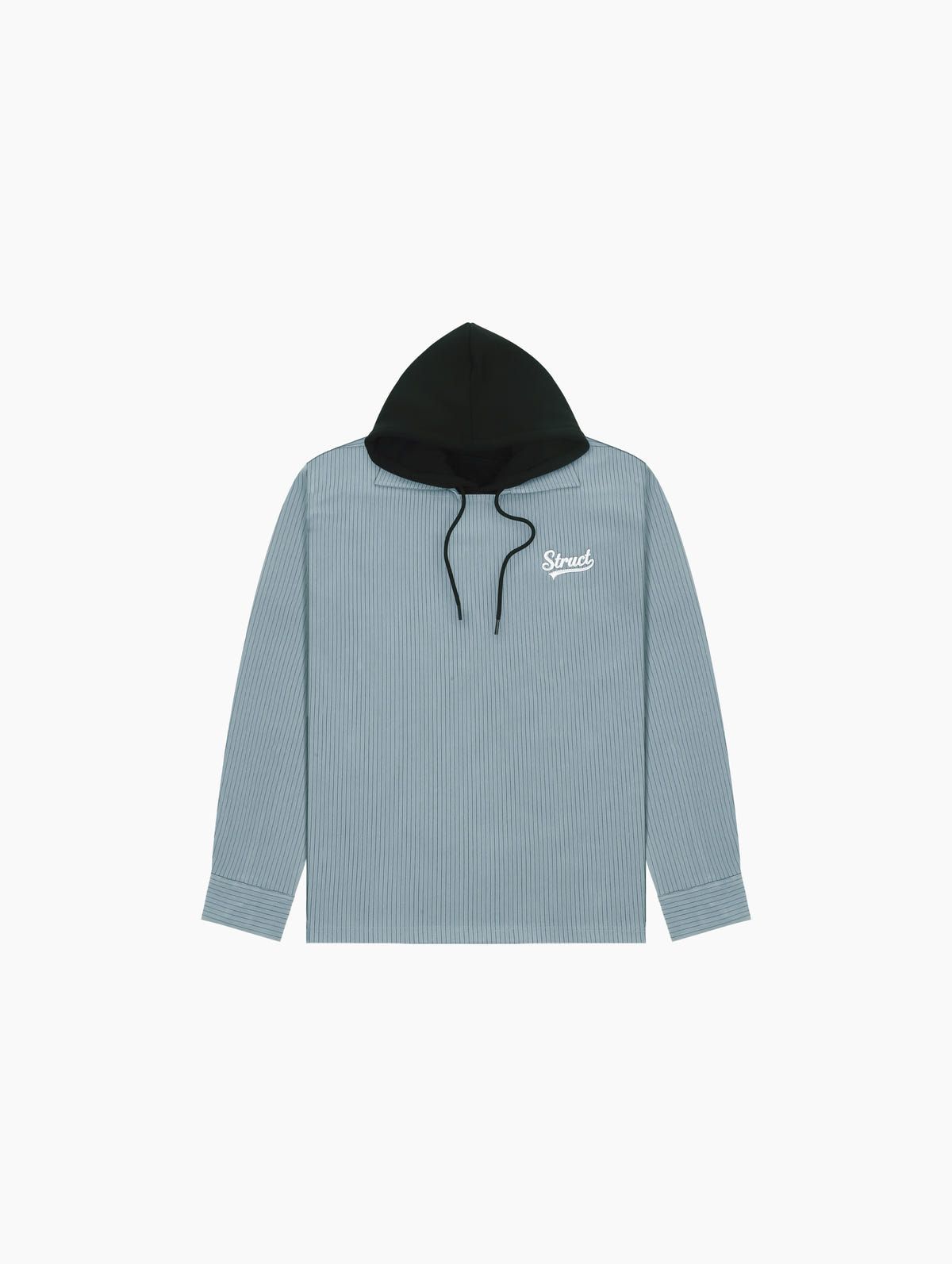 BINARY PINSTRIPE DETACHABLE HOODIE - image 3