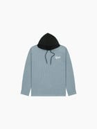 BINARY PINSTRIPE DETACHABLE HOODIE view 3