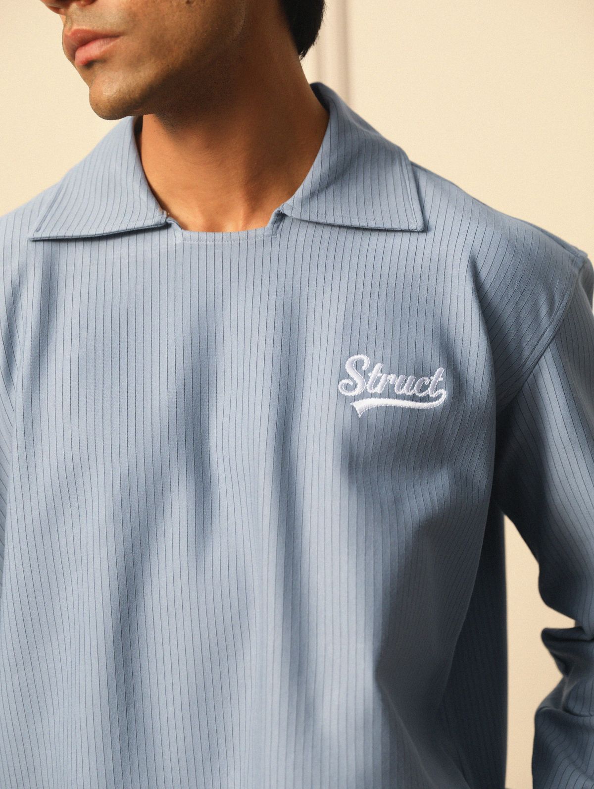 BINARY PINSTRIPE DETACHABLE HOODIE - image 5