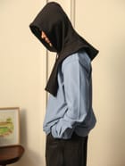 BINARY PINSTRIPE DETACHABLE HOODIE view 7