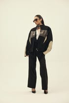 STRUCT DISTRESSED LEATHER RIDER JACKET BLACK view 4