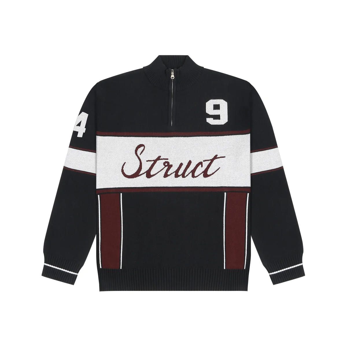 CYCLING CLUB HALF-ZIP KNIT SWEATER - image 4
