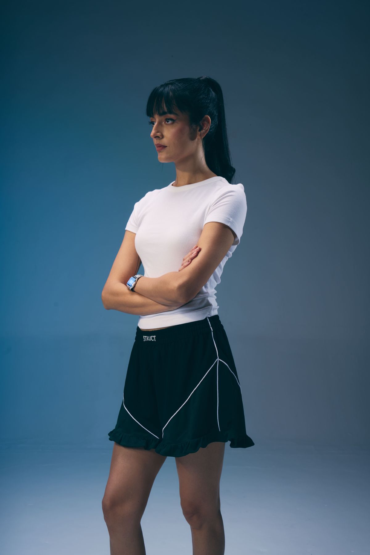 STRUCT SPORTS RUFFLE SHORTS - image 5