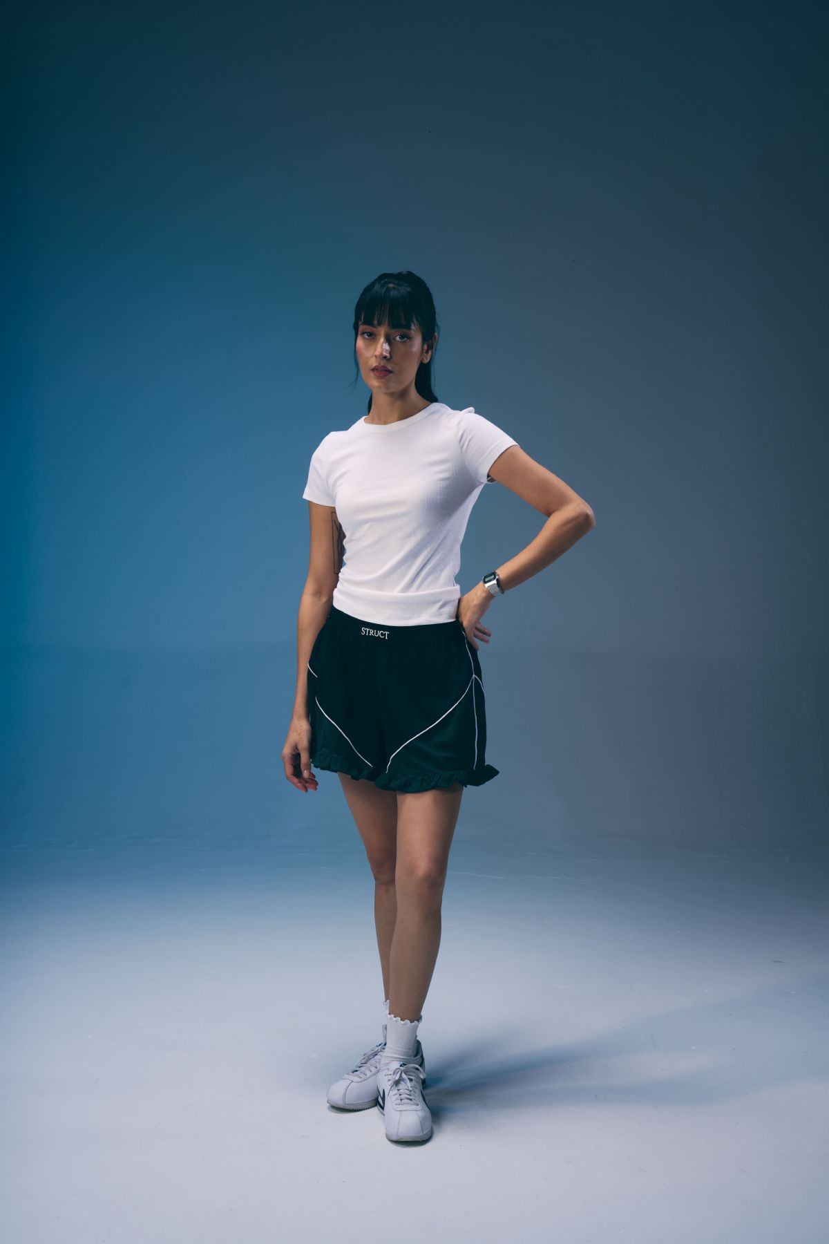 STRUCT SPORTS RUFFLE SHORTS - image 7