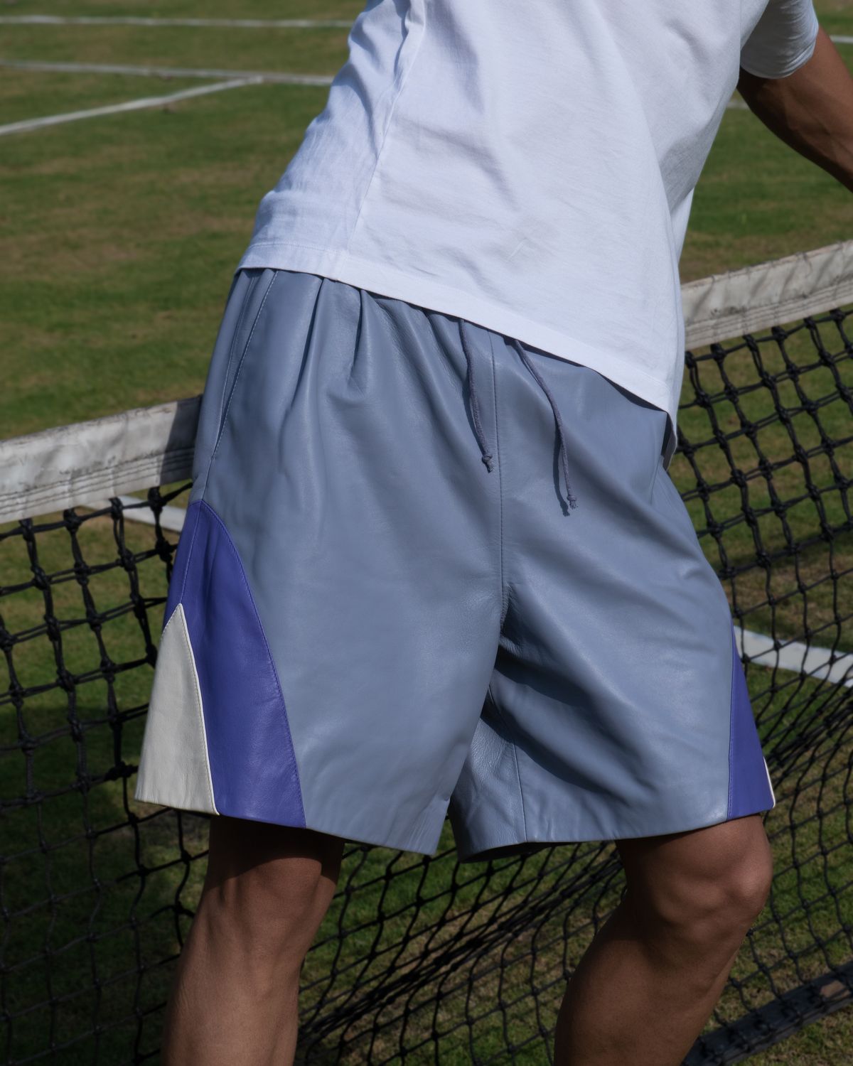 LEATHER SHORTS - image 2