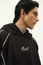 HOUNDSTOOTH CHECK SUITING HOODIE - II view 9