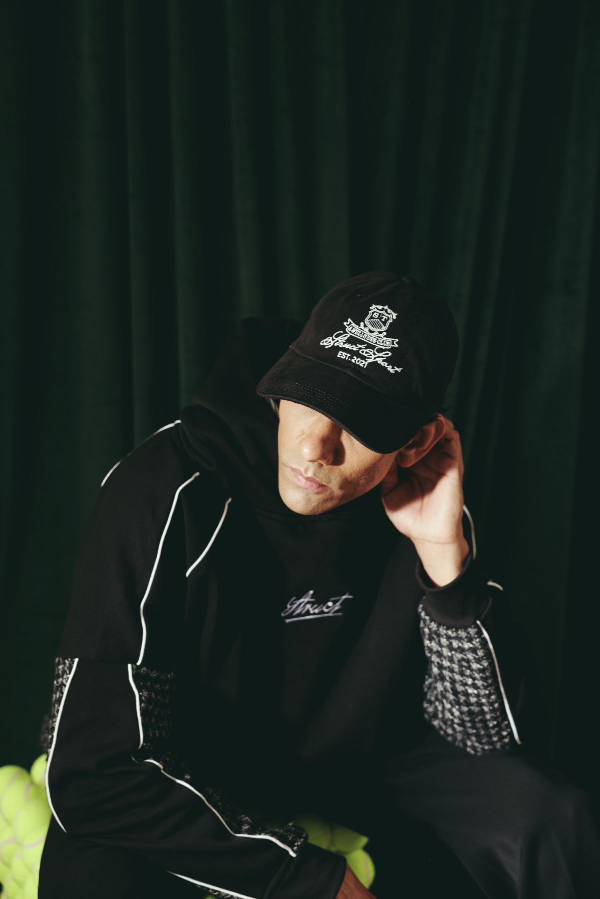 STRUCT WELLNESS CLUB CAP - BLACK - image 1