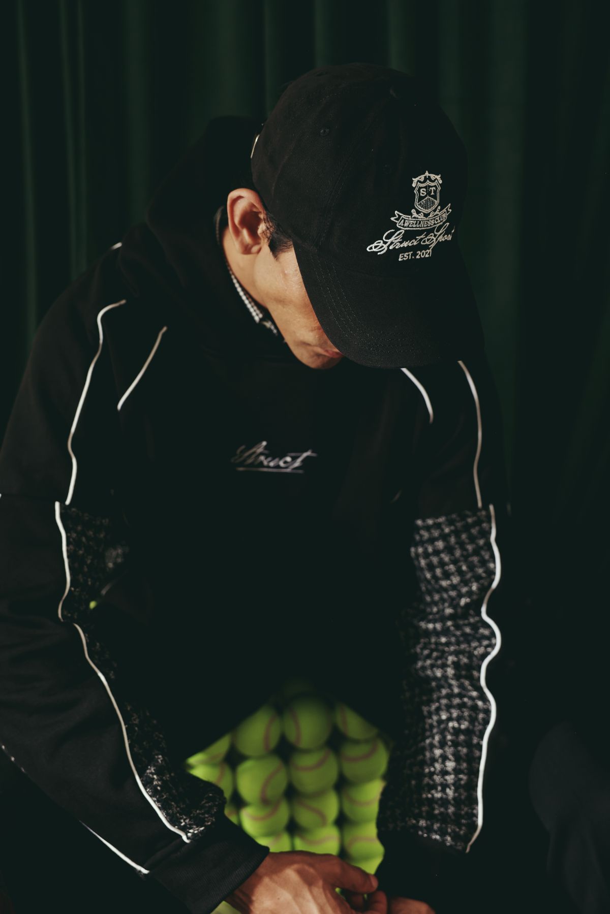 STRUCT WELLNESS CLUB CAP - BLACK - image 2