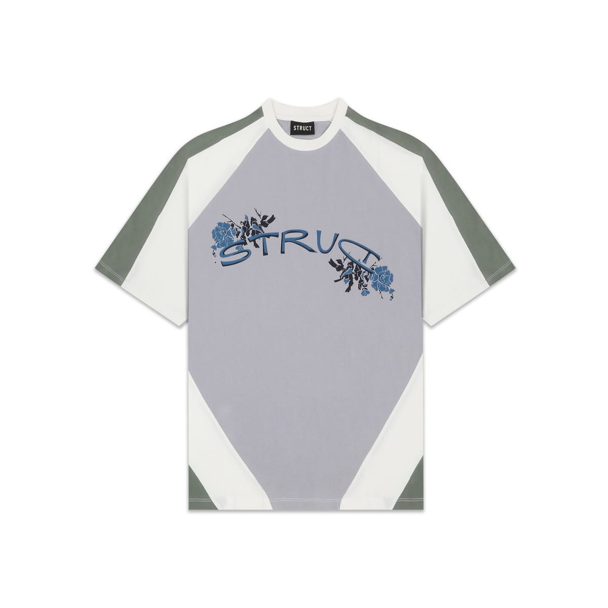TEXTILE CRAFT PANELLED T-SHIRT - image 1