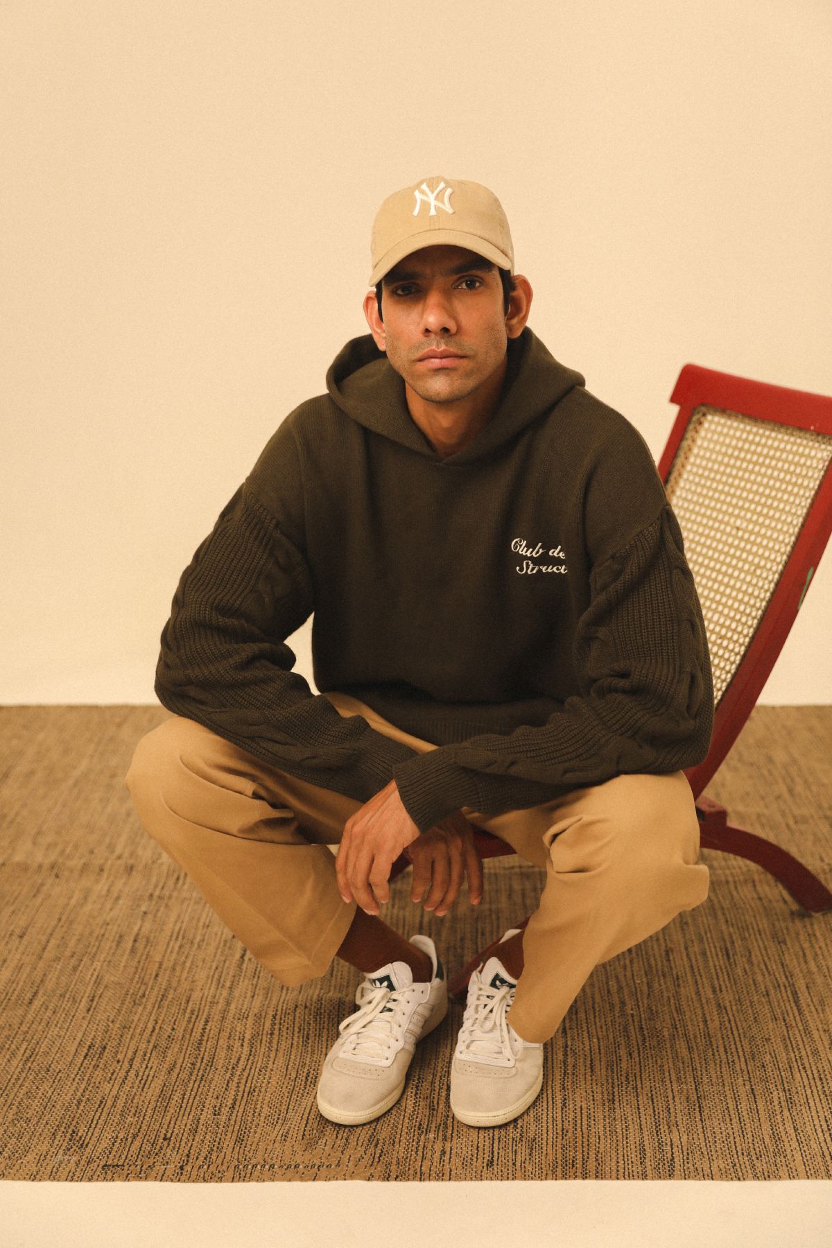 HERITAGE CABLE KNIT HOODIE - image 5