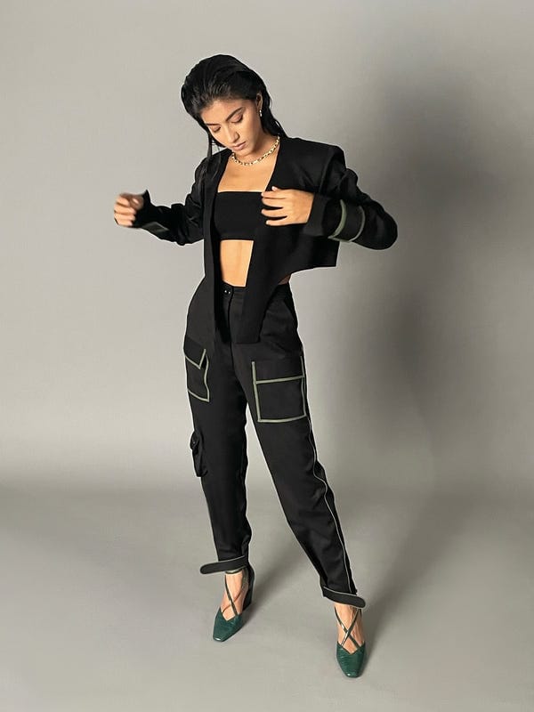 Struct — GOTHAM CROP BLAZER