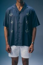 1 OF 1 - RACQUET GARDEN SHIRT (HAND EMBROIDERED) view 4