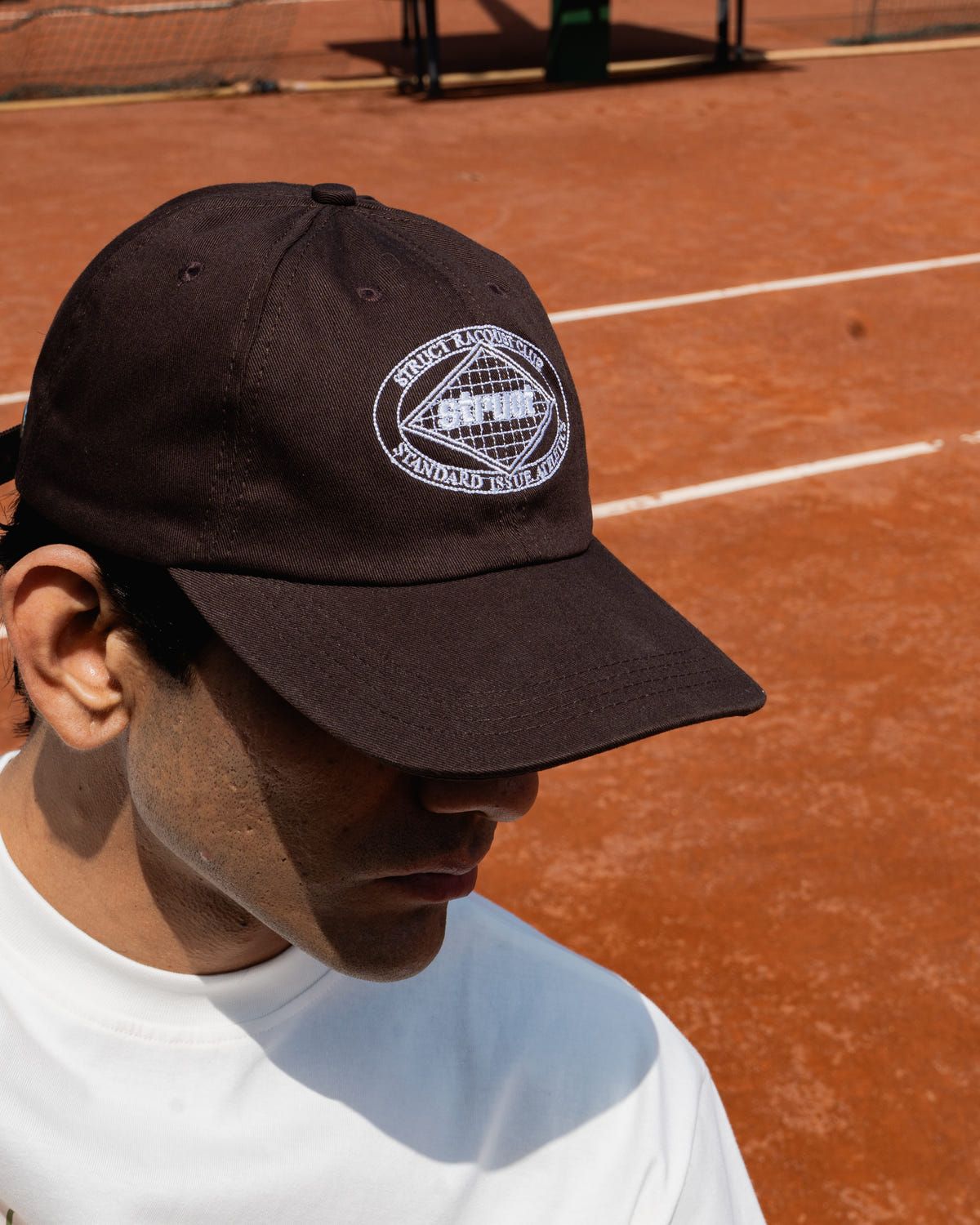 STRUCT RACQUET CLUB CAP - BROWN - image 1