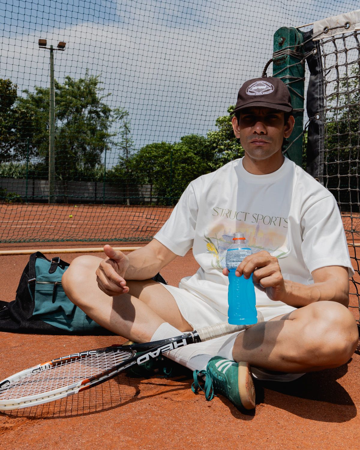 STRUCT RACQUET CLUB CAP - BROWN - image 4
