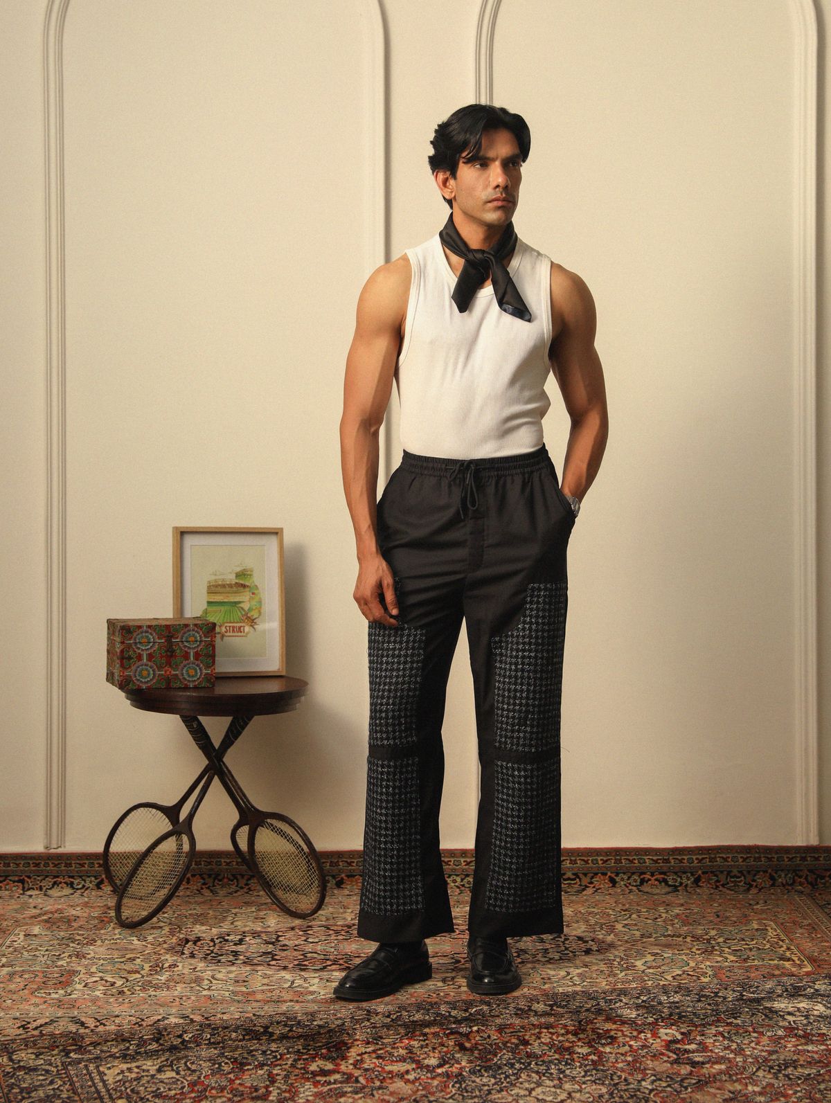 TWEED DOUBLE KNEE PANTS - image 8