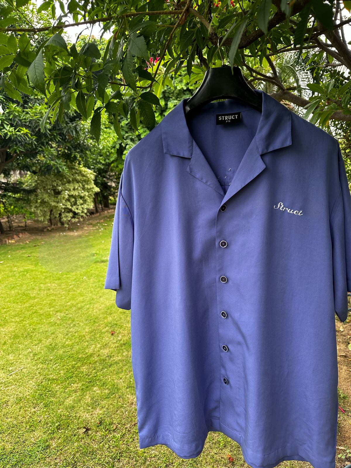 1 OF 1 - BEACH BREAK BOWLING SHIRT (Hand Embroidered) - image 3