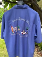 1 OF 1 - BEACH BREAK BOWLING SHIRT (Hand Embroidered) view 4