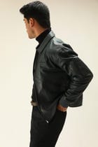LEATHER AVIATION JACKET view 5