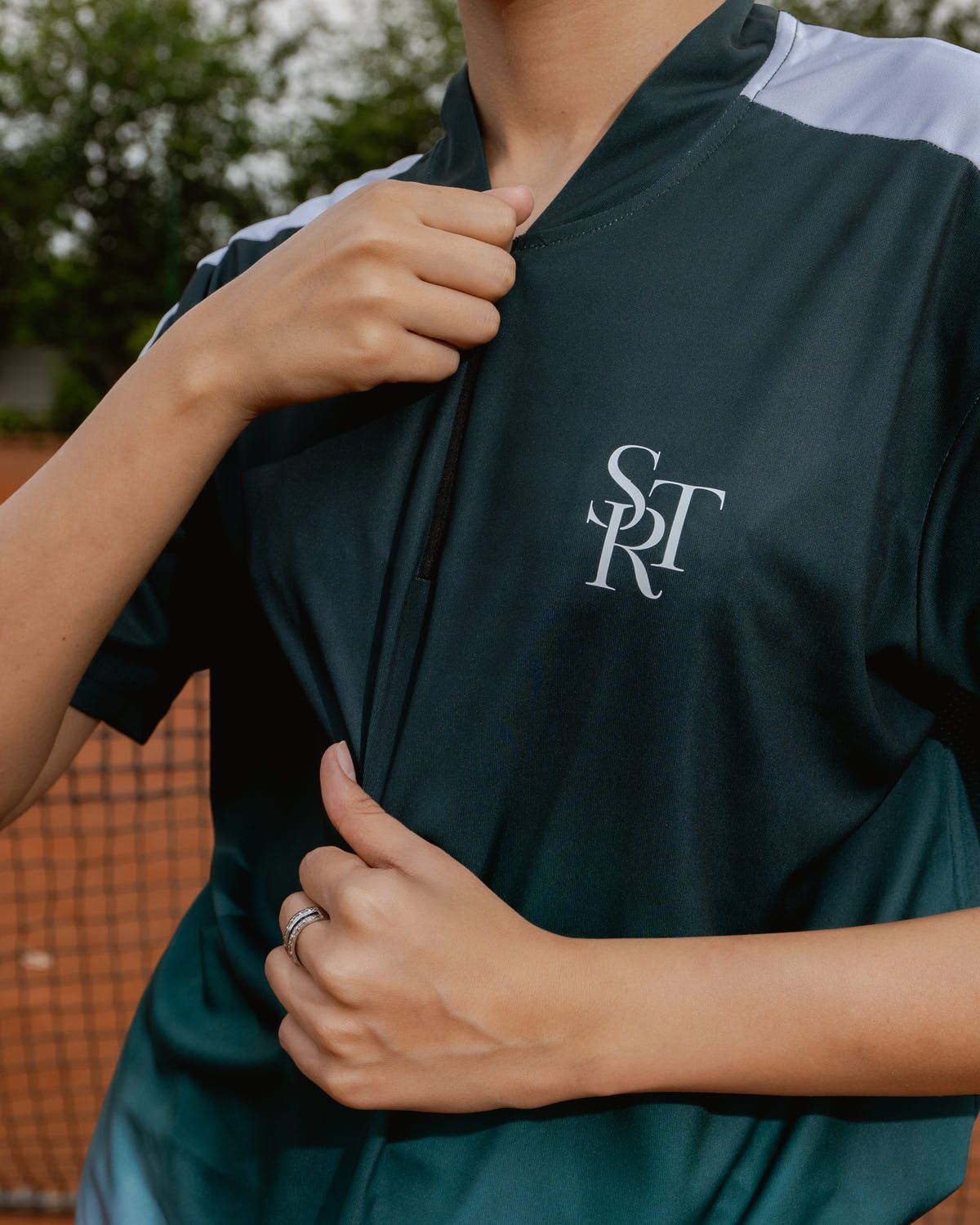 STRUCT SPORTS PERFORMANCE HALF ZIP - GREEN - image 5