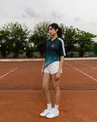 STRUCT SPORTS PERFORMANCE HALF ZIP - GREEN view 7