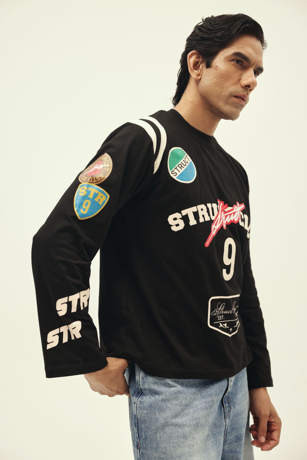 VARSITY CLUB FULL SLEEVE T-SHIRT - image 1