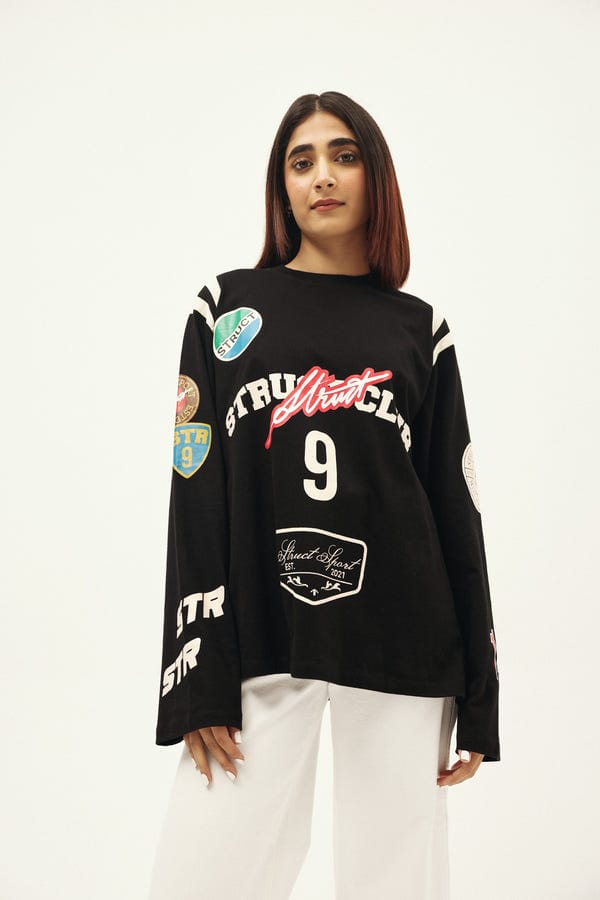 Struct — VARSITY CLUB FULL SLEEVE T-SHIRT