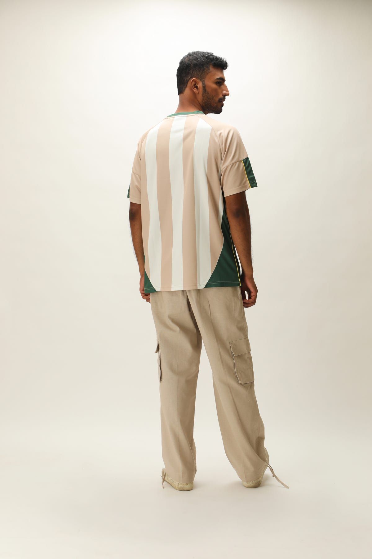 ECRU LINEN CARGOS - image 4