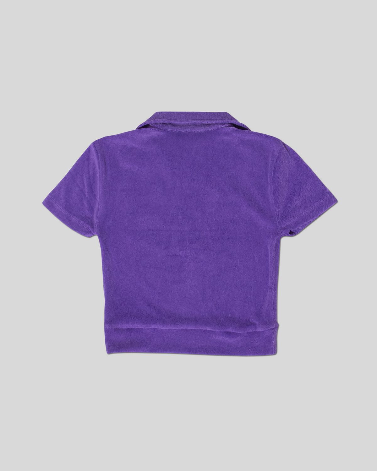 TERRY TOWEL CROP POLO - image 7