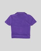 TERRY TOWEL CROP POLO view 7