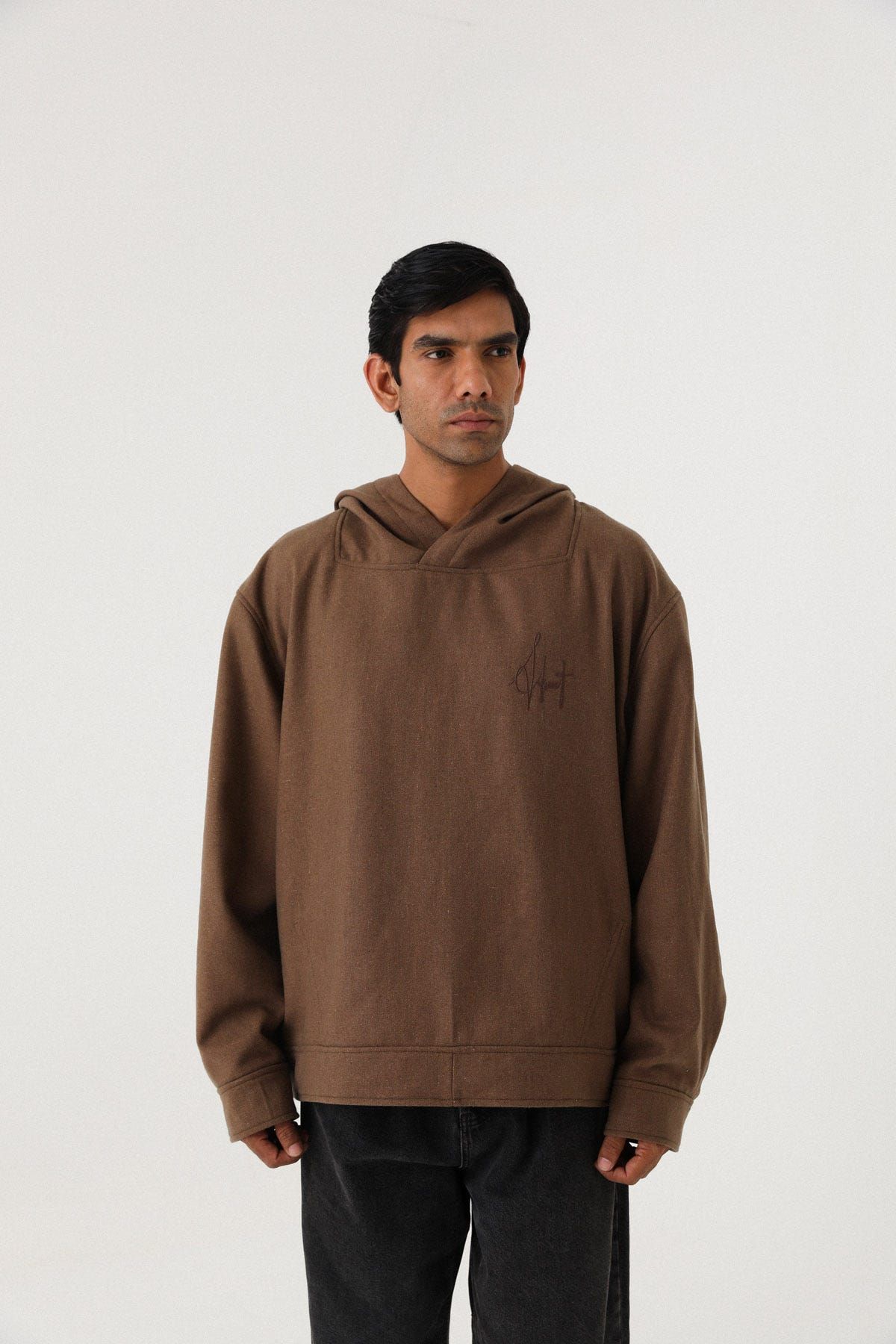 TERRAIN BROWN HOODIE - image 1