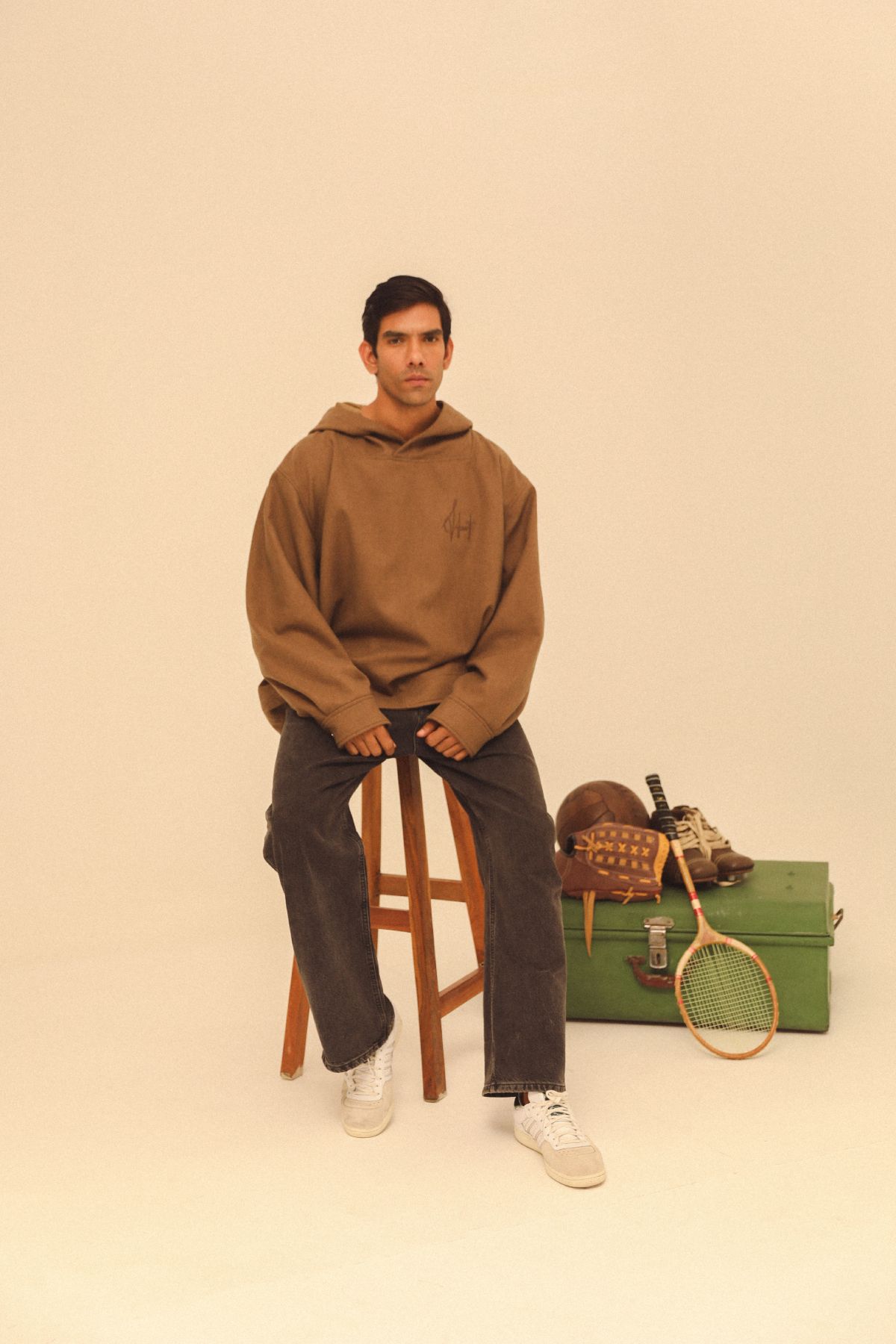 TERRAIN BROWN HOODIE - image 5