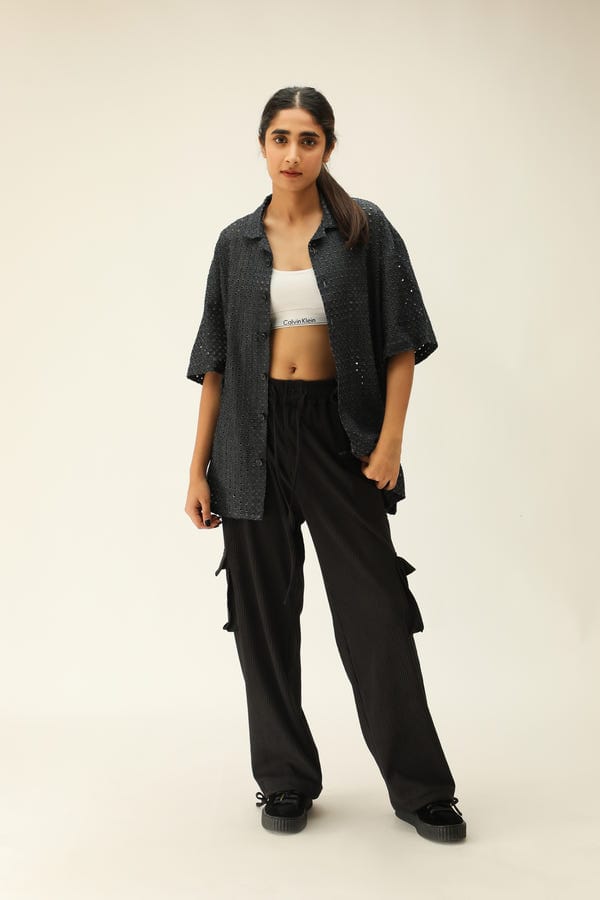 Struct — DENIM BOWLING SHIRT