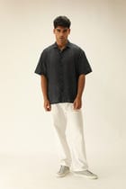 DENIM BOWLING SHIRT view 3