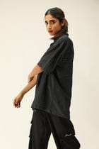 DENIM BOWLING SHIRT view 4
