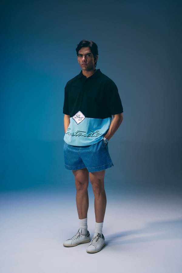 Struct — COURTSIDE PANELLED POLO
