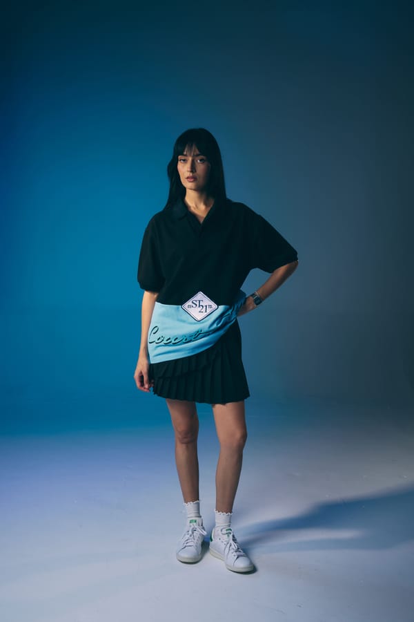 Struct — COURTSIDE PANELLED POLO