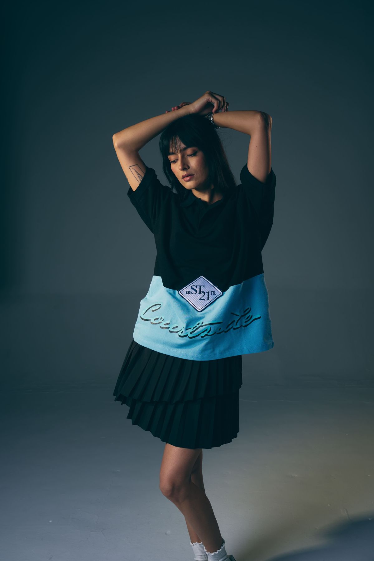 COURTSIDE PANELLED POLO - image 5