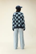 "CHESS NOT CHECKERS" CARDIGAN view 6