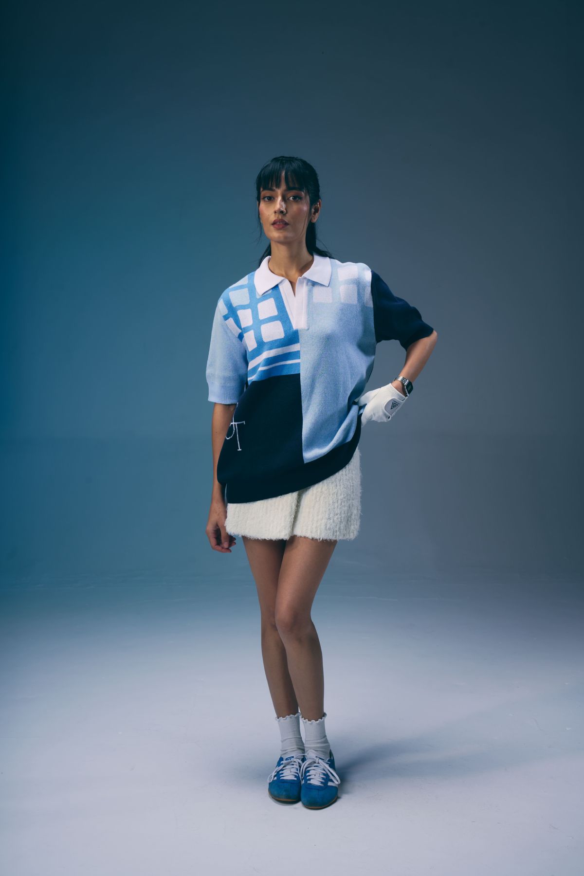 BLUEPRINT KNIT POLO - image 3