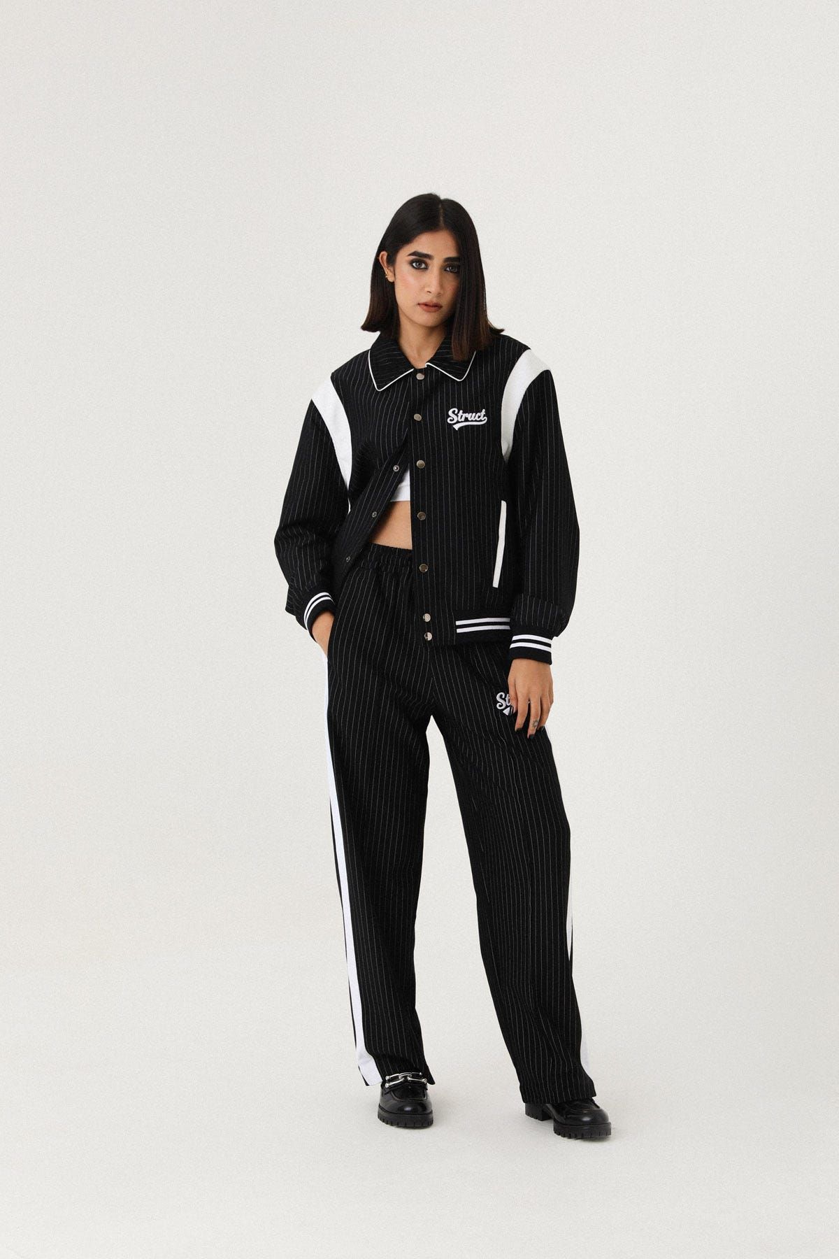 PINSTRIPE SUITING PANTS - image 3