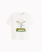 RETROFUTURISTIC TENNIS WHITES T-SHIRT view 1