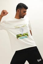 RETROFUTURISTIC TENNIS WHITES T-SHIRT view 4