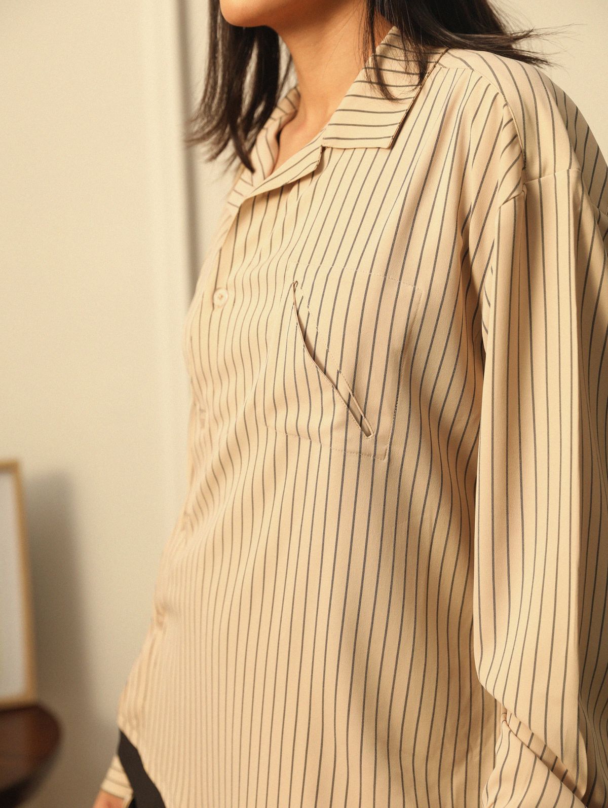 SKEWED FORMAL SHIRT - image 5