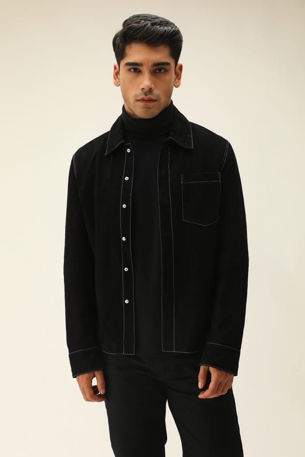 Struct — FELIX SUEDE OVERSHIRT