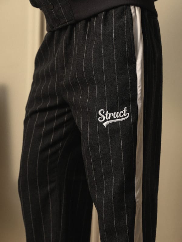 Struct — HIGHLANDERS PINSTRIPE SUITING PANTS - II