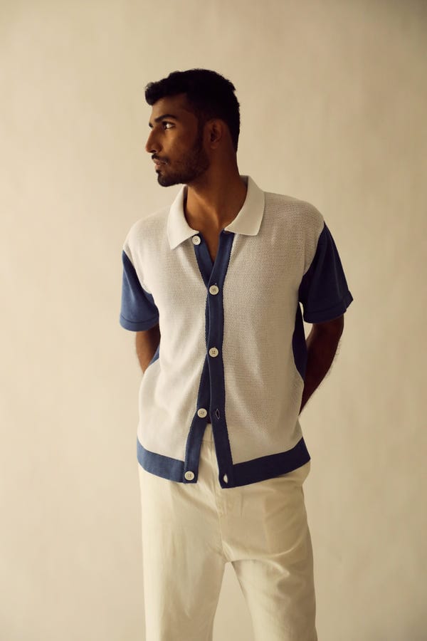 Struct — KNIT MESH SHIRT