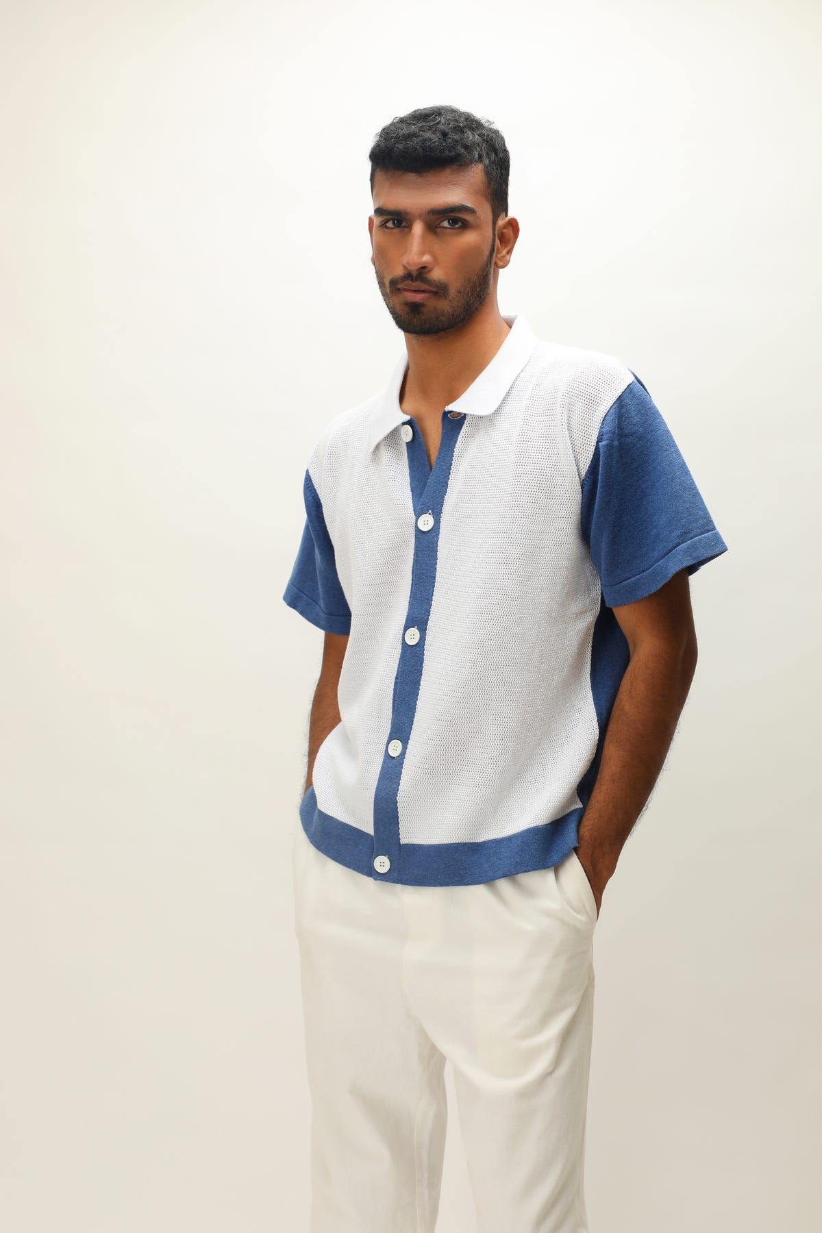 KNIT MESH SHIRT - image 2