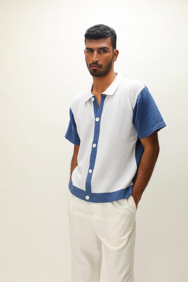 Struct — KNIT MESH SHIRT